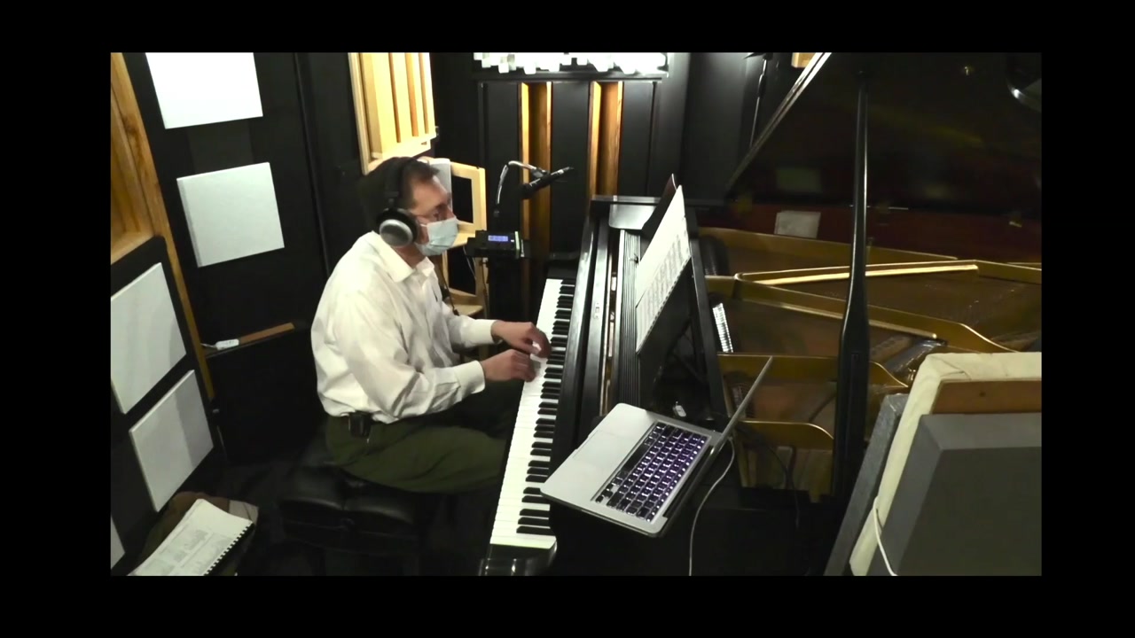 Phillip L. Pearl performing Yardbird Suite at the piano